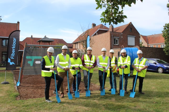 Start aanleg fibernetwerk in Lier
