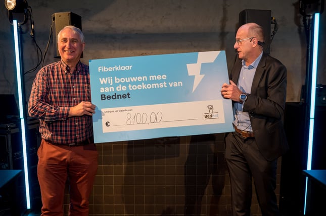 Fiberklaar steunt Bednet: digitale vrijheid voor écht iedereen.