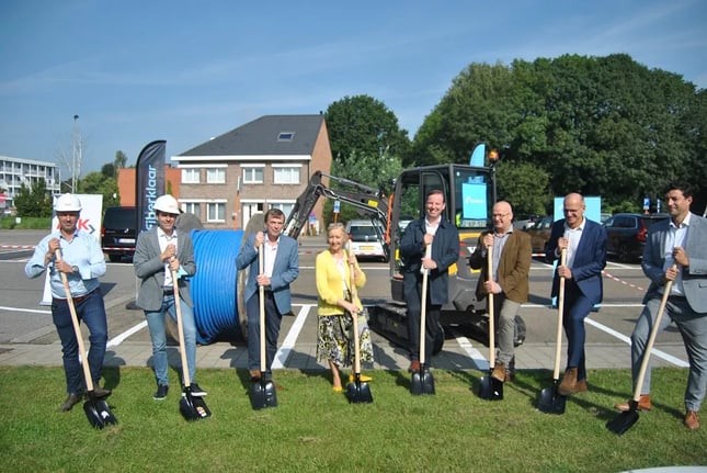 Eerste spadesteek: werken gaan officieel van start in Geel