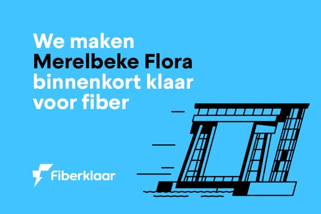 We maken Merelbeke Flora binnenkort klaar voor fiber