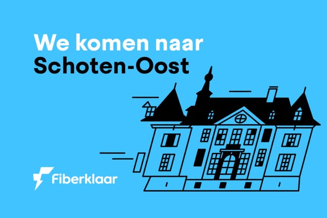 Fiber in Schoten: bliksemsnel internet is bijna daar