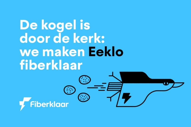 De kogel is door de kerk: we maken Eeklo fiberklaar