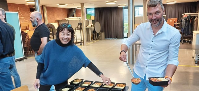 Fiberklaar op bezoek bij Kookploeg Solidair Gent