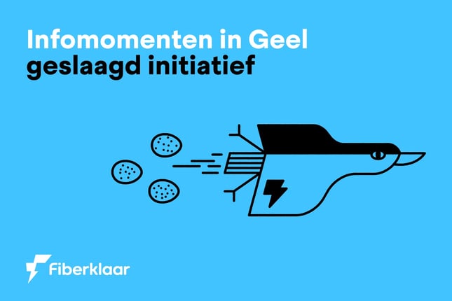 Geel bij eerste provinciesteden met glasvezel