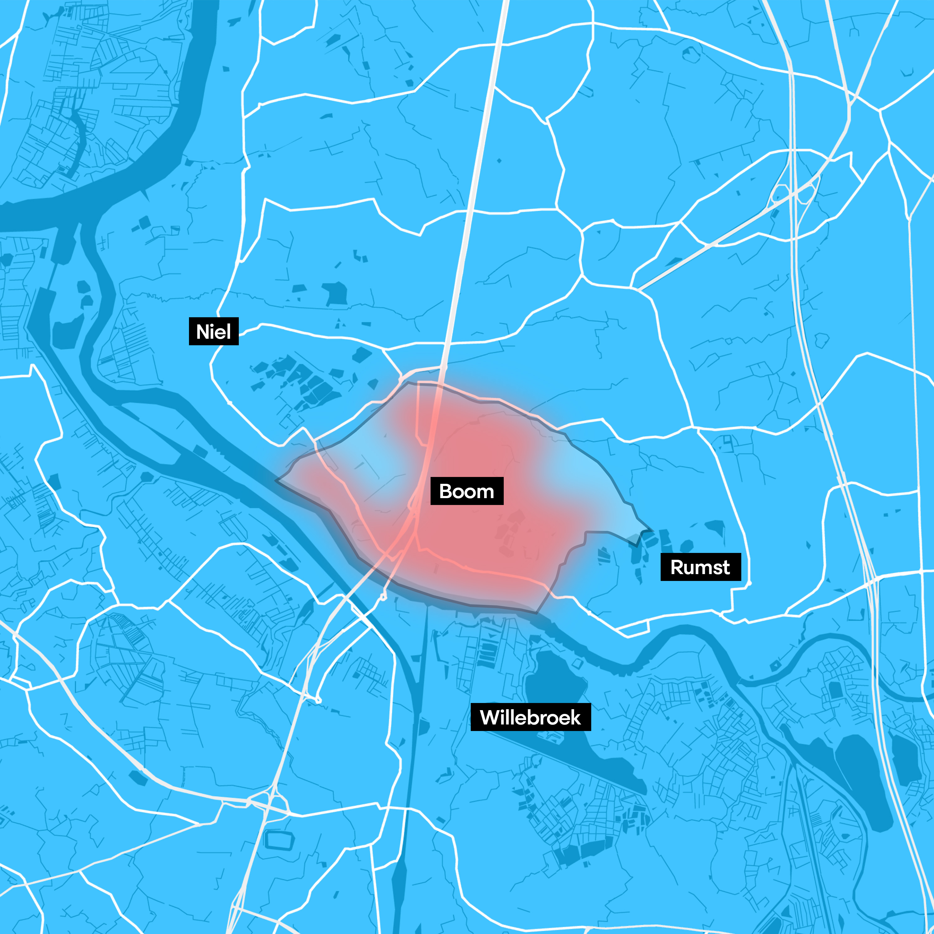 Gemeentemap Boom_zone2