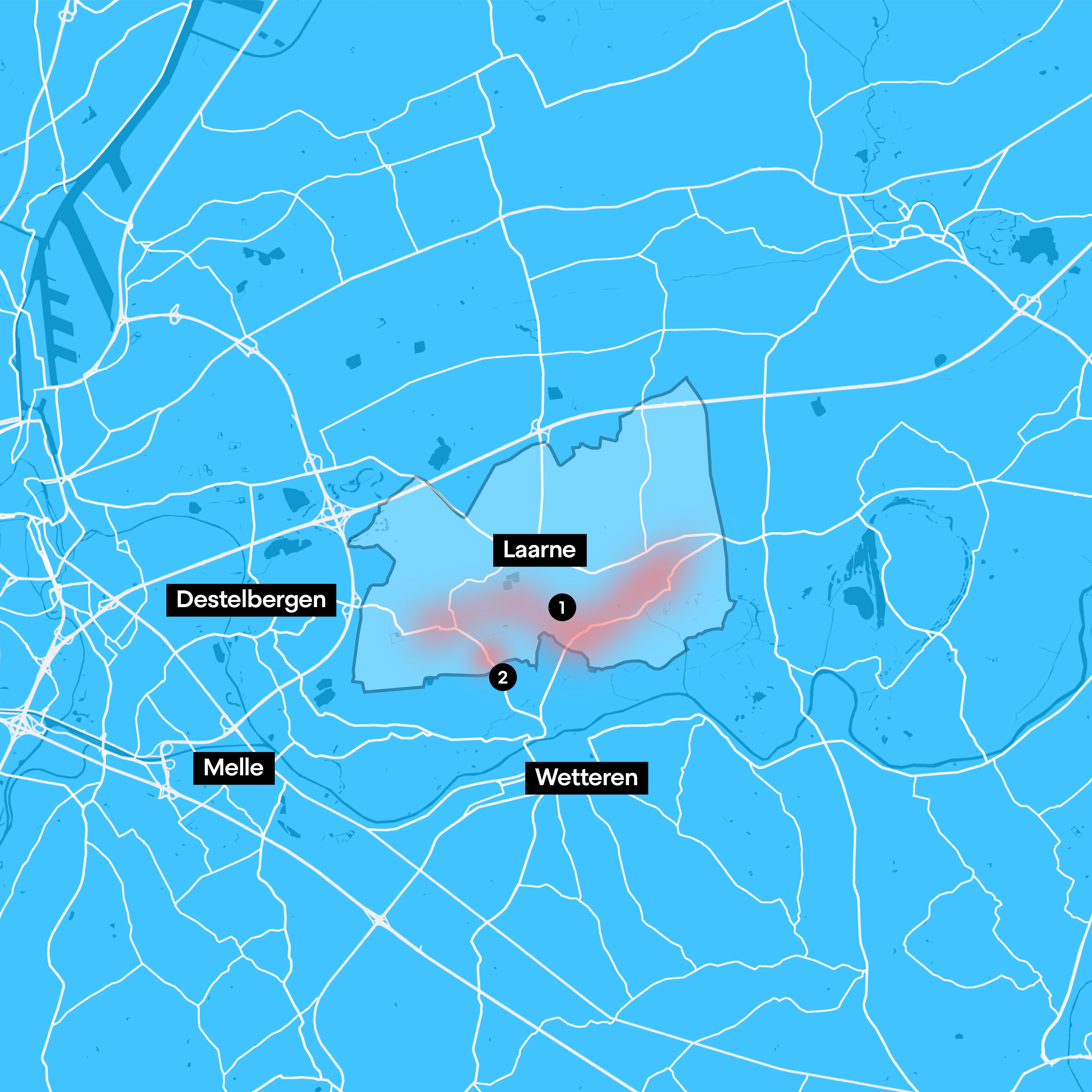Gemeentemap Laarne-2