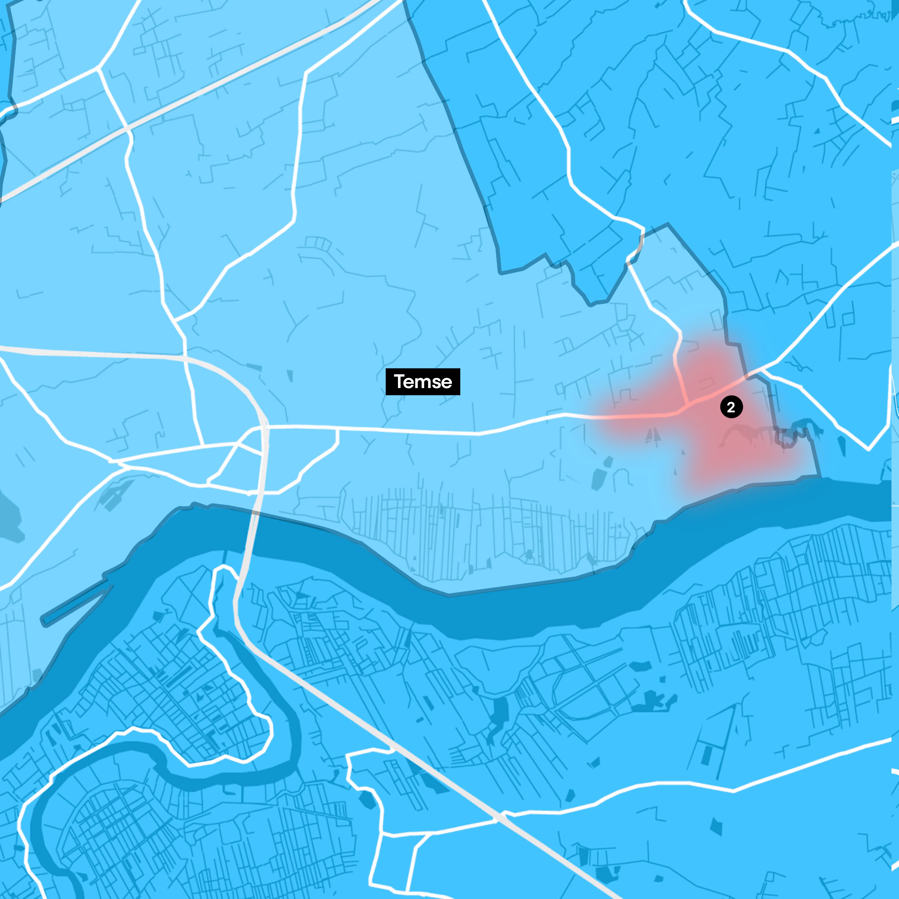 Zonemap Kruibeke-Steendorp Z2-2