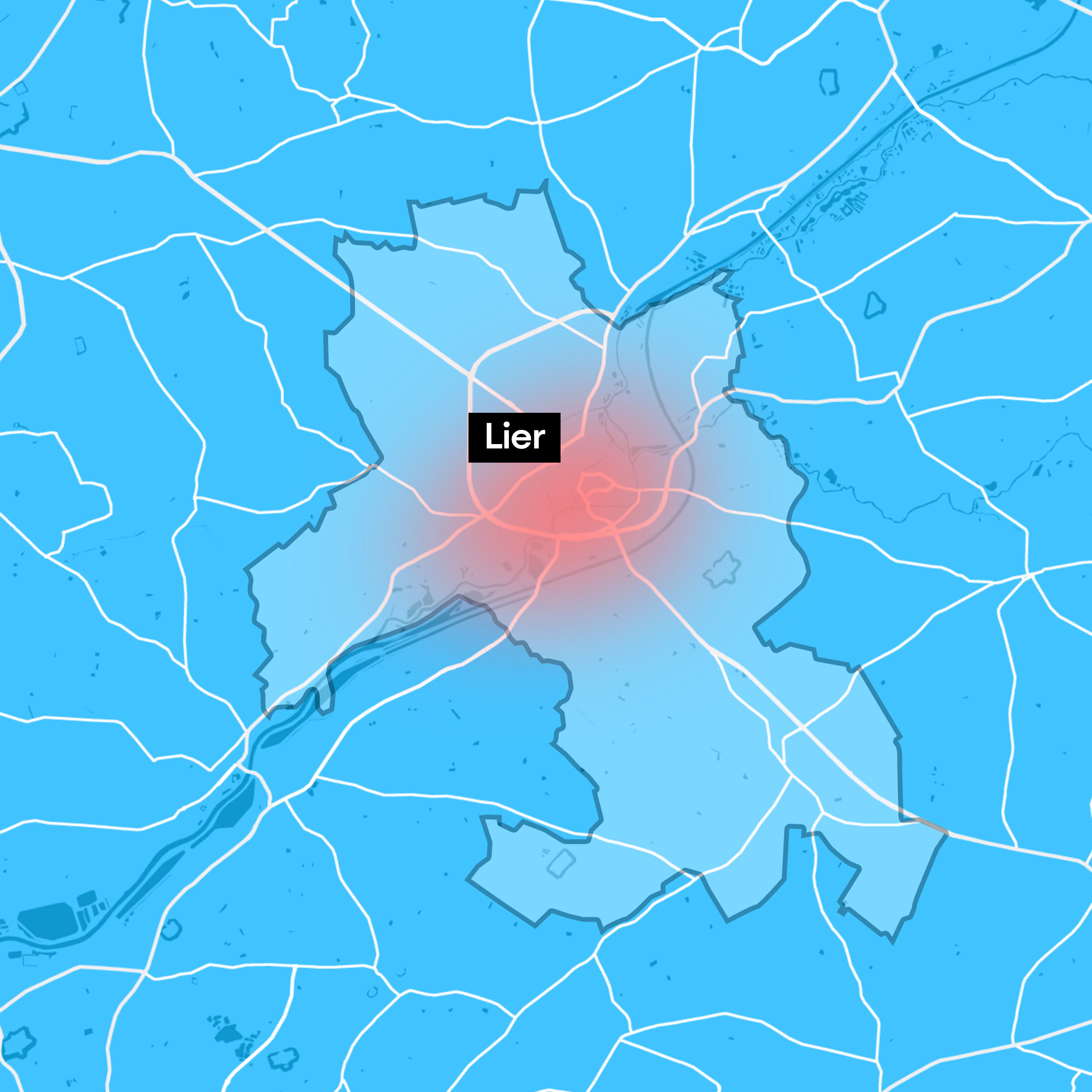Zonemap Lier Centrum Z1